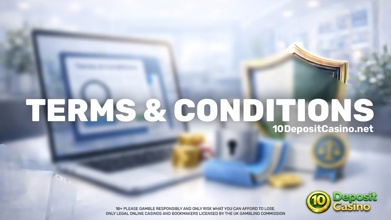 terms & conditions - 10depositcasino.net